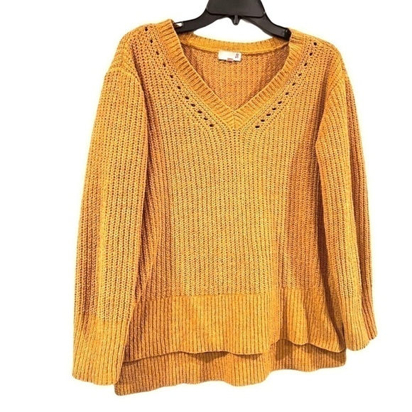3 set sweaters Women's Croft Barrow, SO,Classic Cable-Knit Crewneck, V Neck - Picture 5 of 10